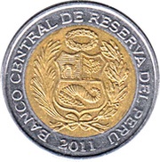 2 Nuevos Soles 2nd type obverse image