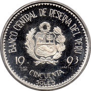 50 Nuevos Soles Intercambio Comercial Perú – Japón obverse image