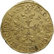 1 Gold Ecu - Ferdinand of Bavaria obverse image
