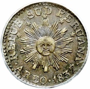 ½ Real obverse image
