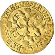 1 Gold Ecu - Ferdinand of Bavaria Late type obverse image