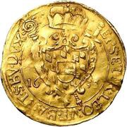 1 Gold Ecu - Ferdinand of Bavaria Late type, date in field reverse image