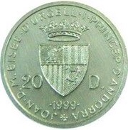 20 Diners - Joan Martí i Alanis XXVII Summer Olympic Games obverse image