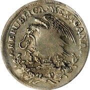8 Reales - Ferdinand VII Countermark on Mexico 8 Reales, Philippines, 1832-1834 reverse image