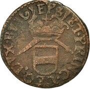 Liard - Maximilian Henry of Bavaria, Belgium, 1650-1660 reverse image