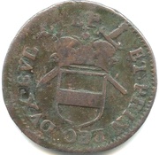 Liard - Maximilian Henry of Bavaria, Belgium, 1660 reverse image