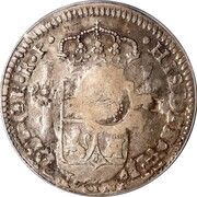 8 Reales - Isabella II Countermark on Mexico 8 Reales, Philippines, 1834-1837 reverse image