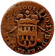 Liard - Jean Louis d’Elderen 1st type obverse image