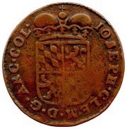 1 Liard - Joseph Clemens of Bavaria 1st type obverse image