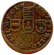1 Liard - Joseph Clemens of Bavaria 1st type reverse image