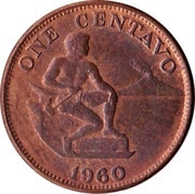 1 Centavo reverse image