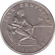 5 Centavos obverse image