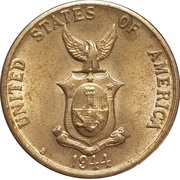 5 Centavos reverse image