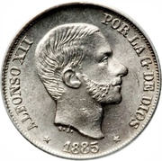 10 Centimos - Alfonso XII obverse image