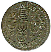 Liard - Sede Vacante, Belgium, 1744 reverse image