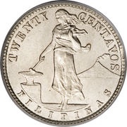 20 Centavos Mule obverse image