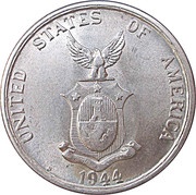 50 Centavos, Philippines, 1944-1945 reverse image