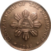 50 Sentimos Marcelo H. Del Pilar; pattern obverse image