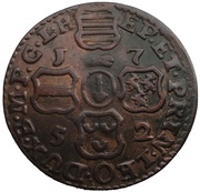 Liard - Jean-Théodore of Bavaria, Belgium, 1750-1752 reverse image