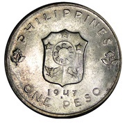 1 Peso Douglas MacArthur obverse image