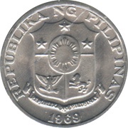 1 Sentimo obverse image