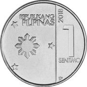 1 Sentimo obverse image