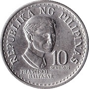 10 Sentimos obverse image