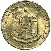 50 Sentimos obverse image