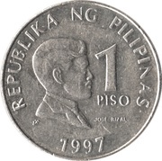1 Piso Non-magnetic obverse image