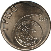 1 Piso Isidoro Torres, Philippines, 2016 reverse image
