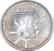 1 Piso ASEAN Chairmanship obverse image