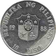 10 Piso People Power Revolution obverse image