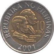 10 Piso obverse image