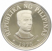 25 Piso Emilio Aguinaldo, Philippines, 1975 reverse image