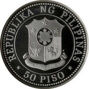 50 Piso Year of the Child; piedfort obverse image