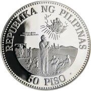 50 Piso Pope John Paul II obverse image