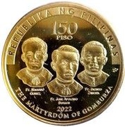 150 Piso Gomburza obverse image