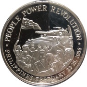 500 Piso People Power Revolution, Philippines, 1988 reverse image
