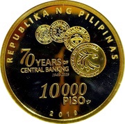10 000 Piso Central Banking obverse image