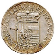 Patagon - Joseph Clemens of Bavaria, Belgium, 1694-1702 reverse image