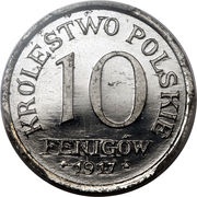 10 Fenigów reverse image