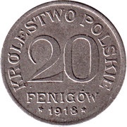 20 Fenigów reverse image