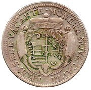 Patagon - Sede Vacante, Belgium, 1744 reverse image