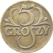 5 Groszy reverse image