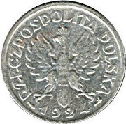1 Zloty Woman and Ears obverse image