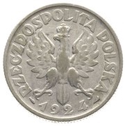 2 Zlotys Woman and Ears obverse image