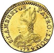1 Ducat - Sede Vacante, Belgium, 1724 reverse image