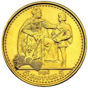 5 Zlotys reverse image