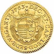 Ducat - Sede Vacante, Belgium, 1763 reverse image