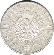 5 Zlotys Józef Piłsudski - Rifle Corps obverse image